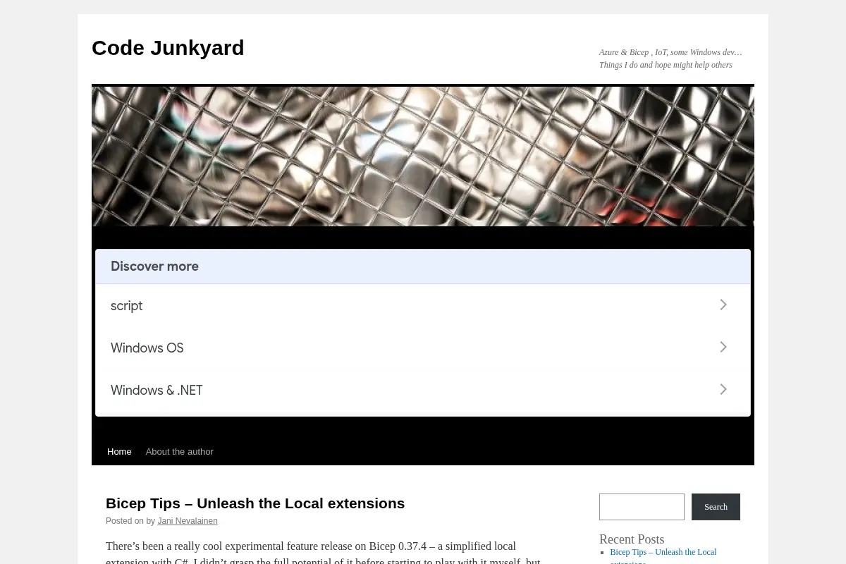 Code Junkyard