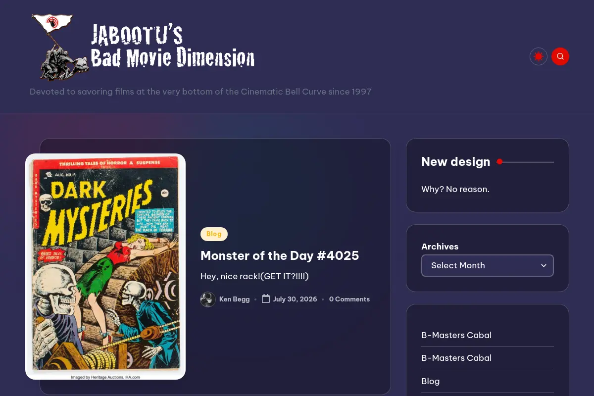 Jabootu's Bad Movie Dimension