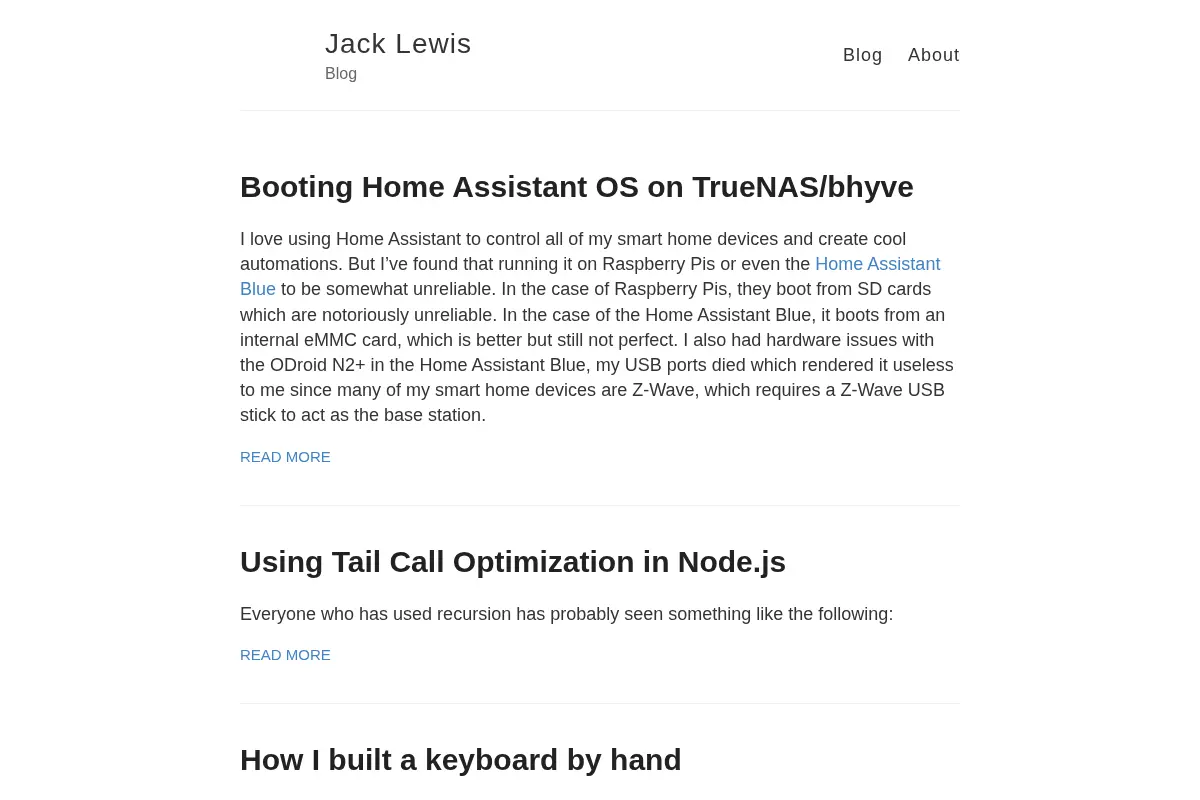 Jack Lewis – Blog