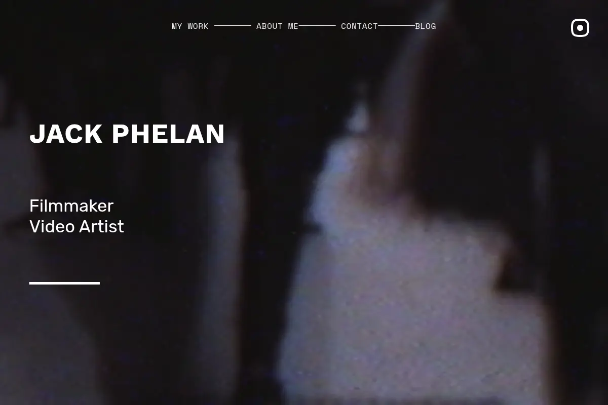 Jack Phelan - Video Designer & Filmmaker