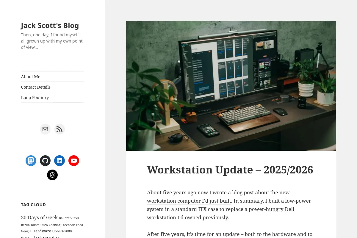 Jack Scott's Blog