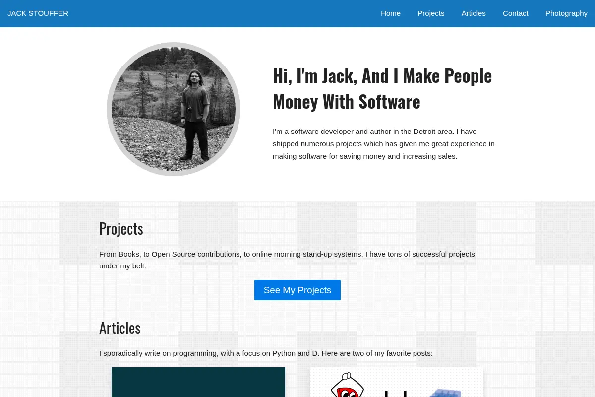 Jack Stouffer | Home
