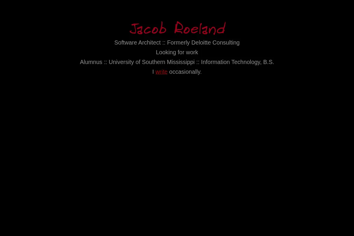 Jacob Roeland