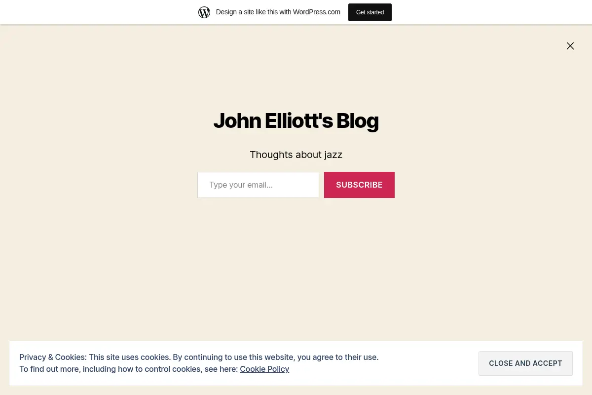 John Elliott's Blog
