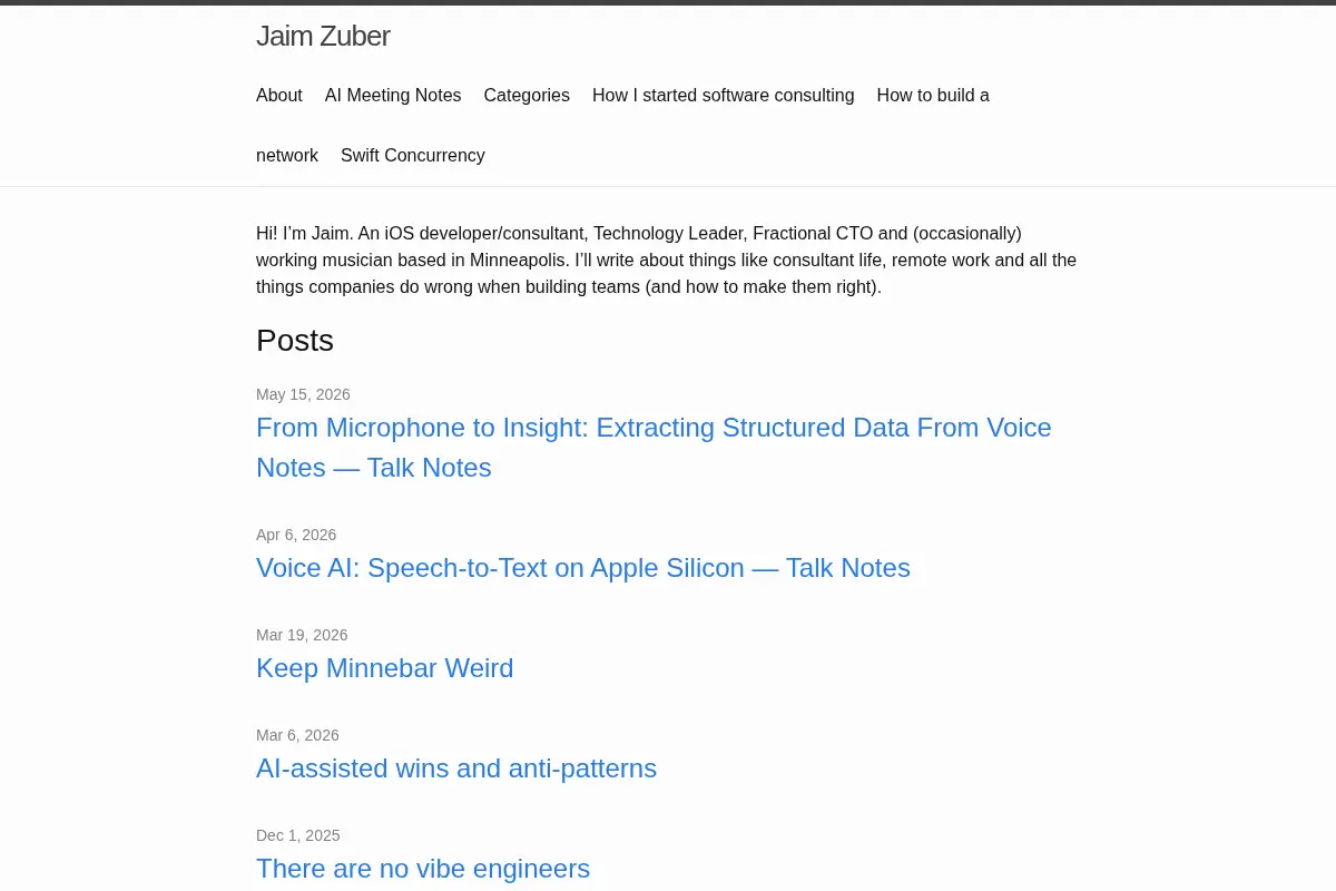 Jaim Zuber