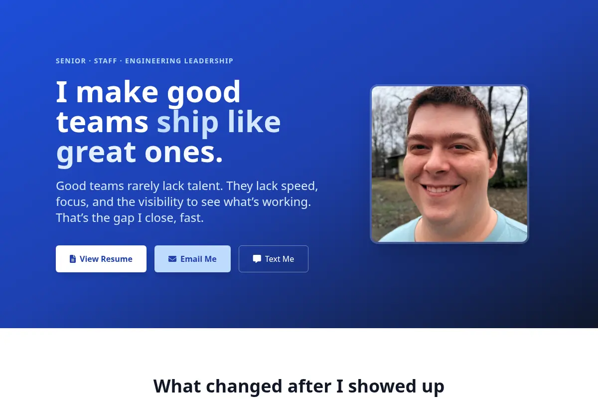 Jake Gaylor · makes good teams ship like great ones