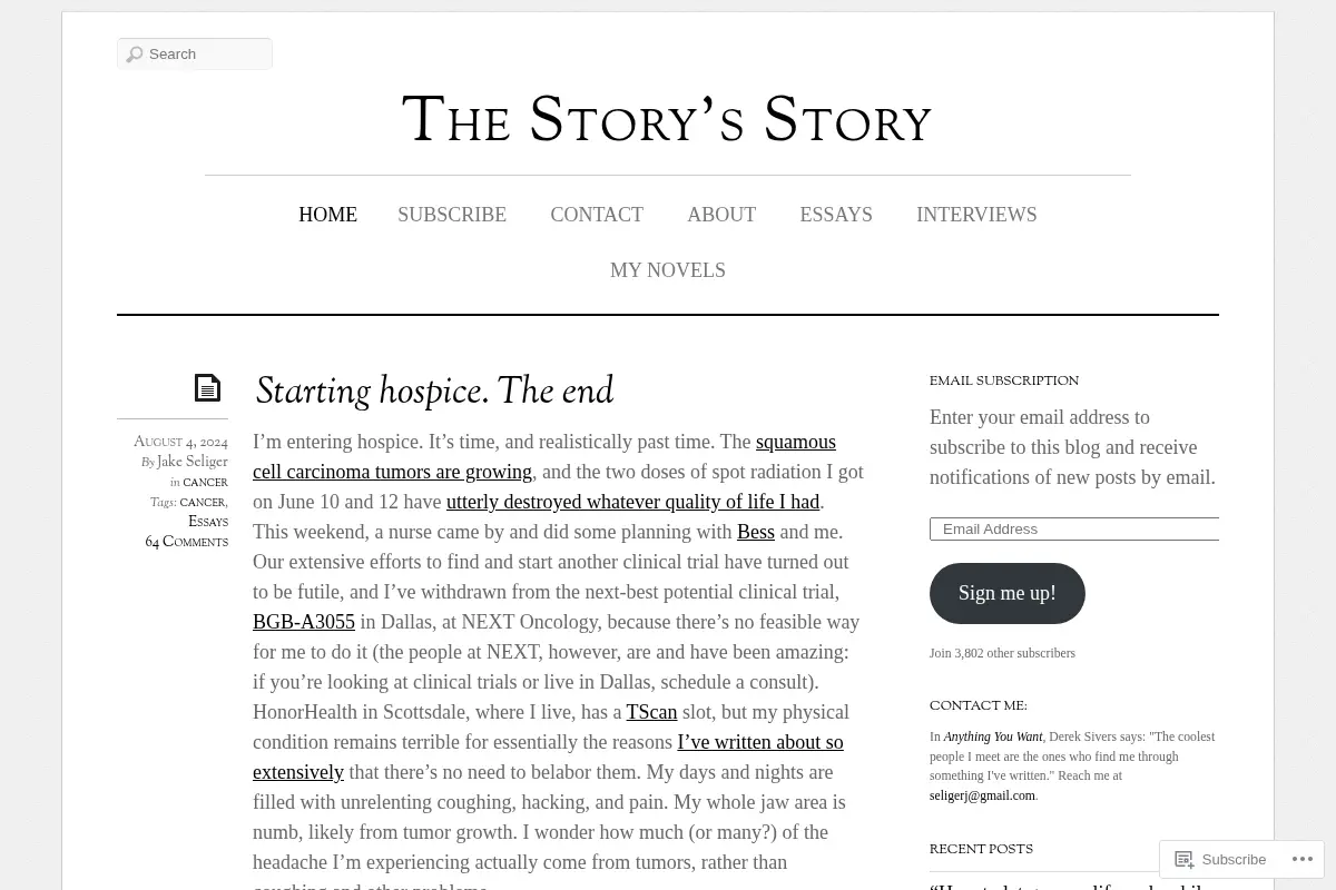 The Story's Story