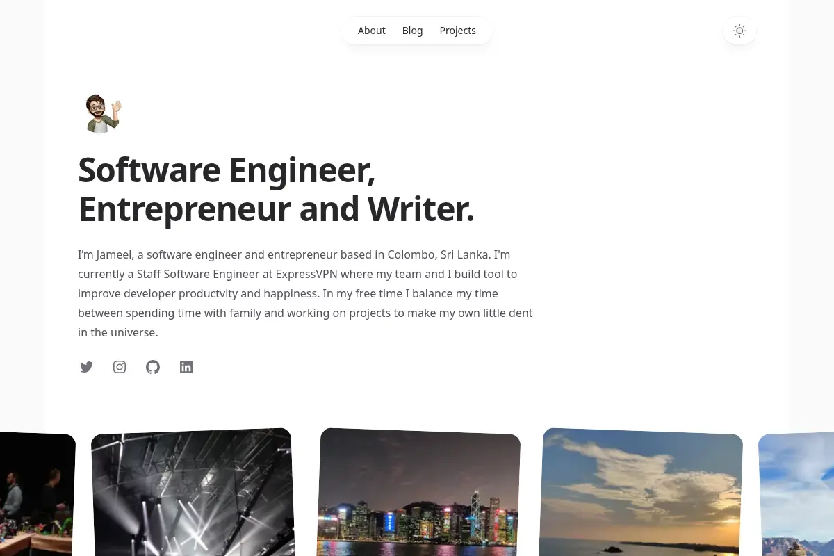 Jameel Ur Rahman - Software engineer, entrepreneur and writer