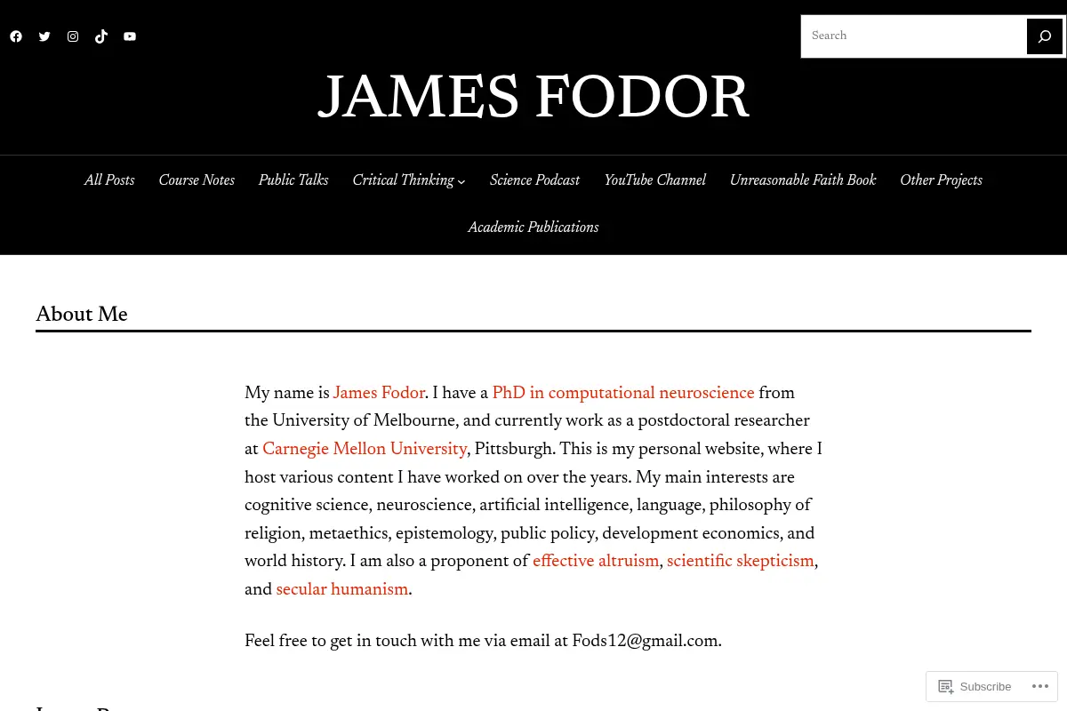 James Fodor