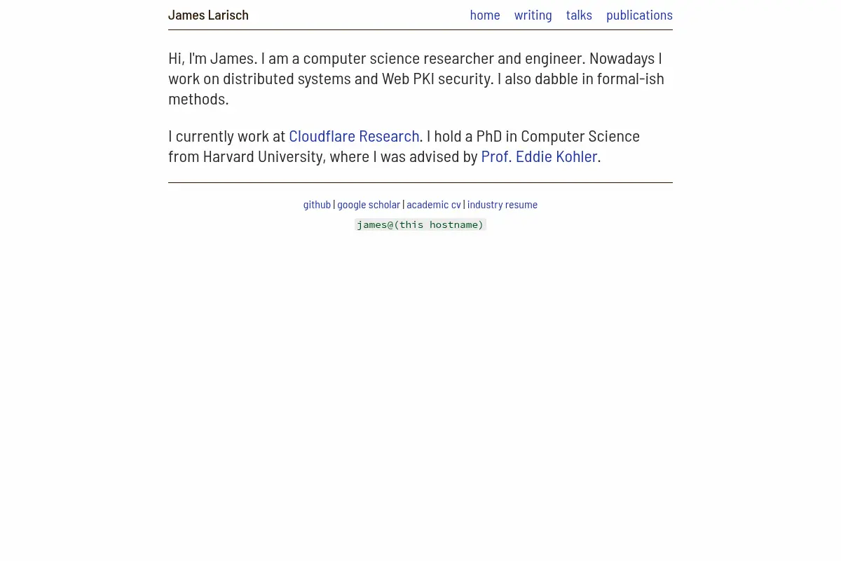 James Larisch