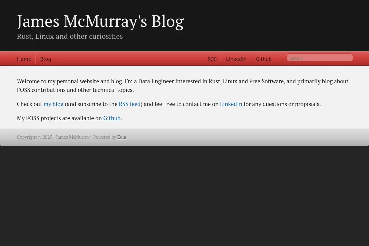 James McMurray: Home