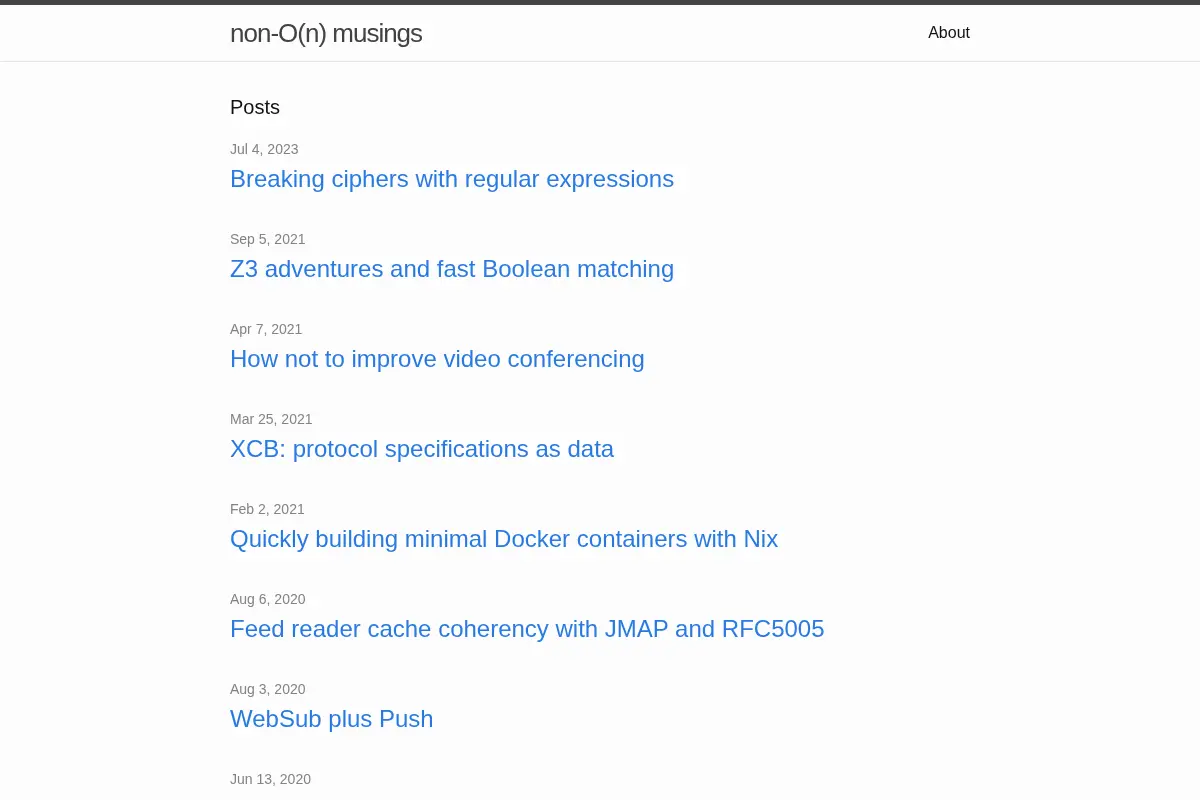 non-O(n) musings
