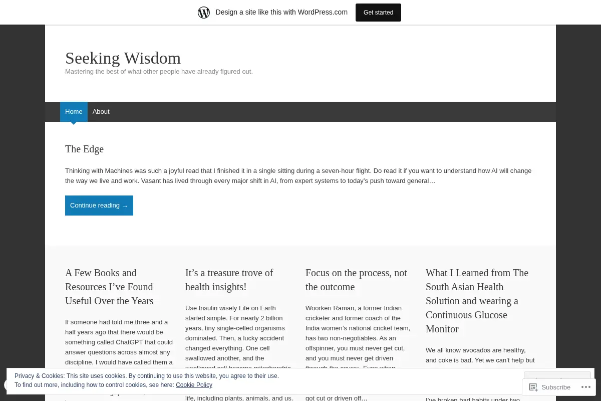 Seeking Wisdom