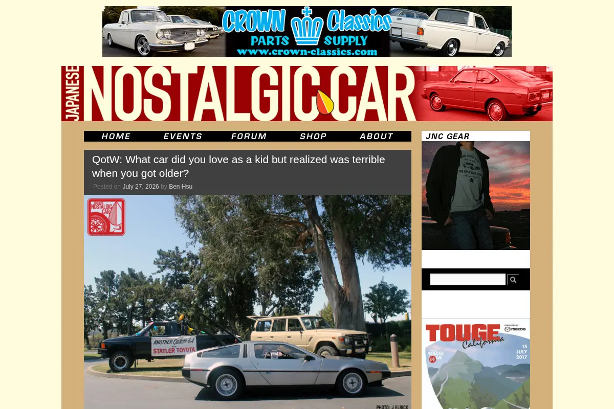 Japanese Nostalgic Car