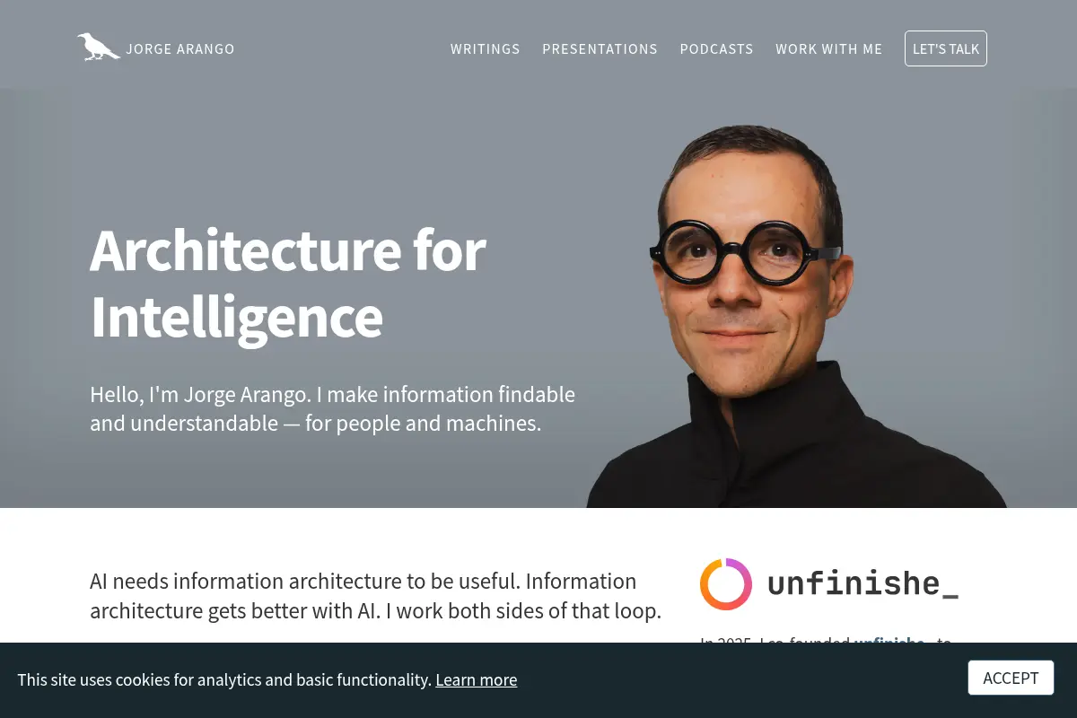Jorge Arango | Information Architecture Consulting & Training Services