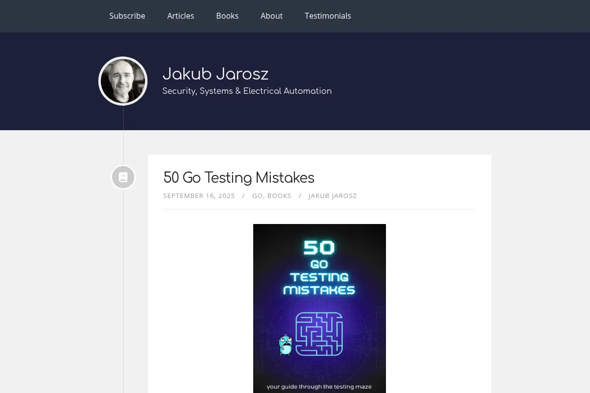 Security, Systems & Electrical Automation | Jakub Jarosz