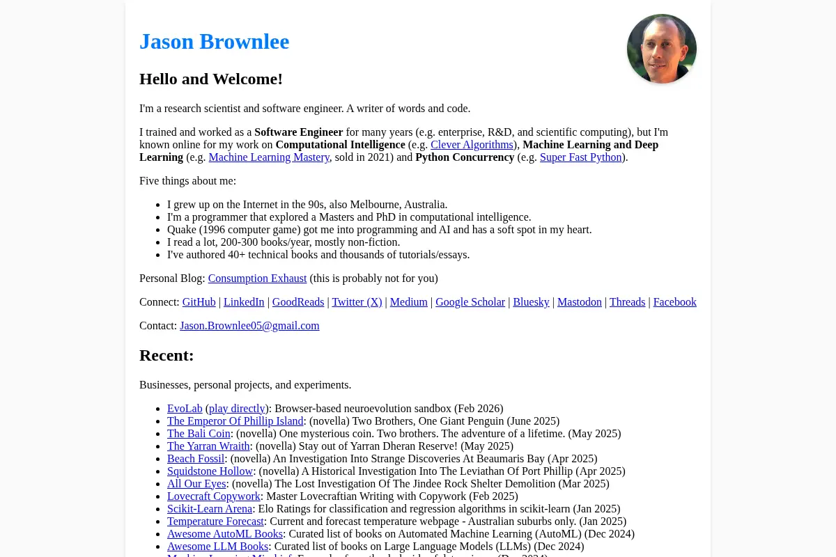 Jason Brownlee