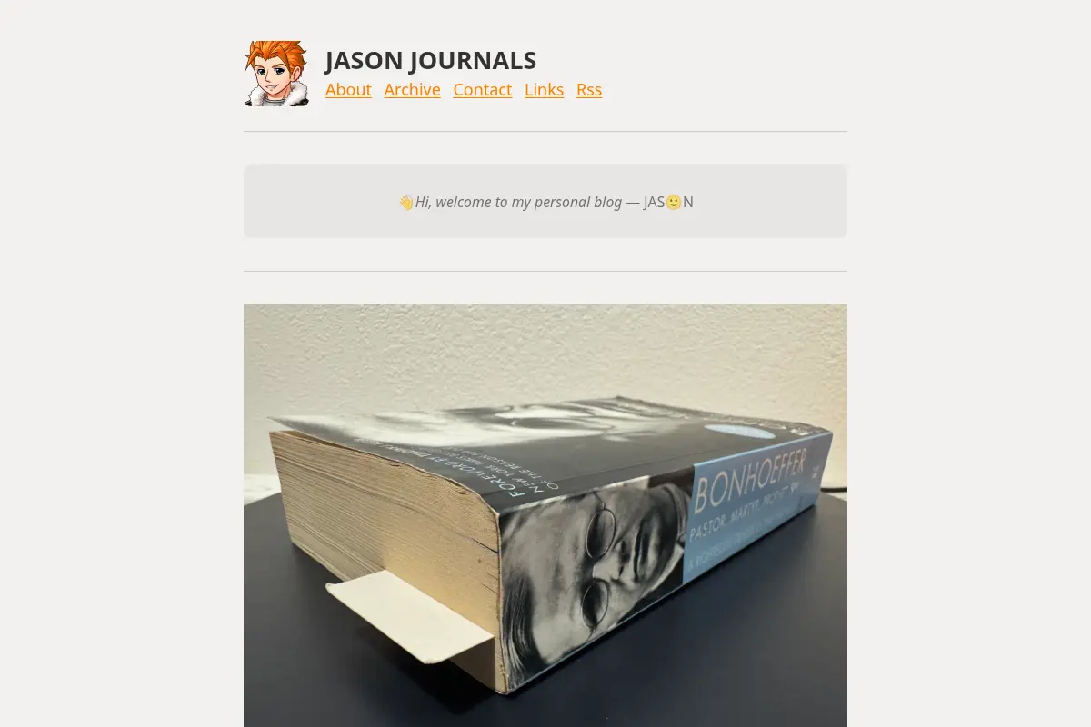 Jason Journals