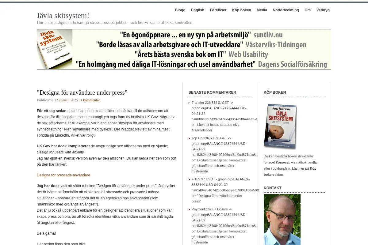 Jävla skitsystem!