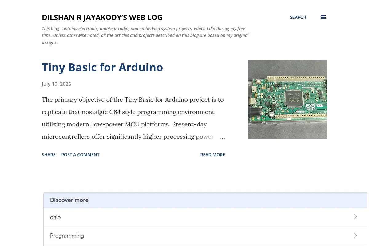 Dilshan R Jayakody’s Web Log
