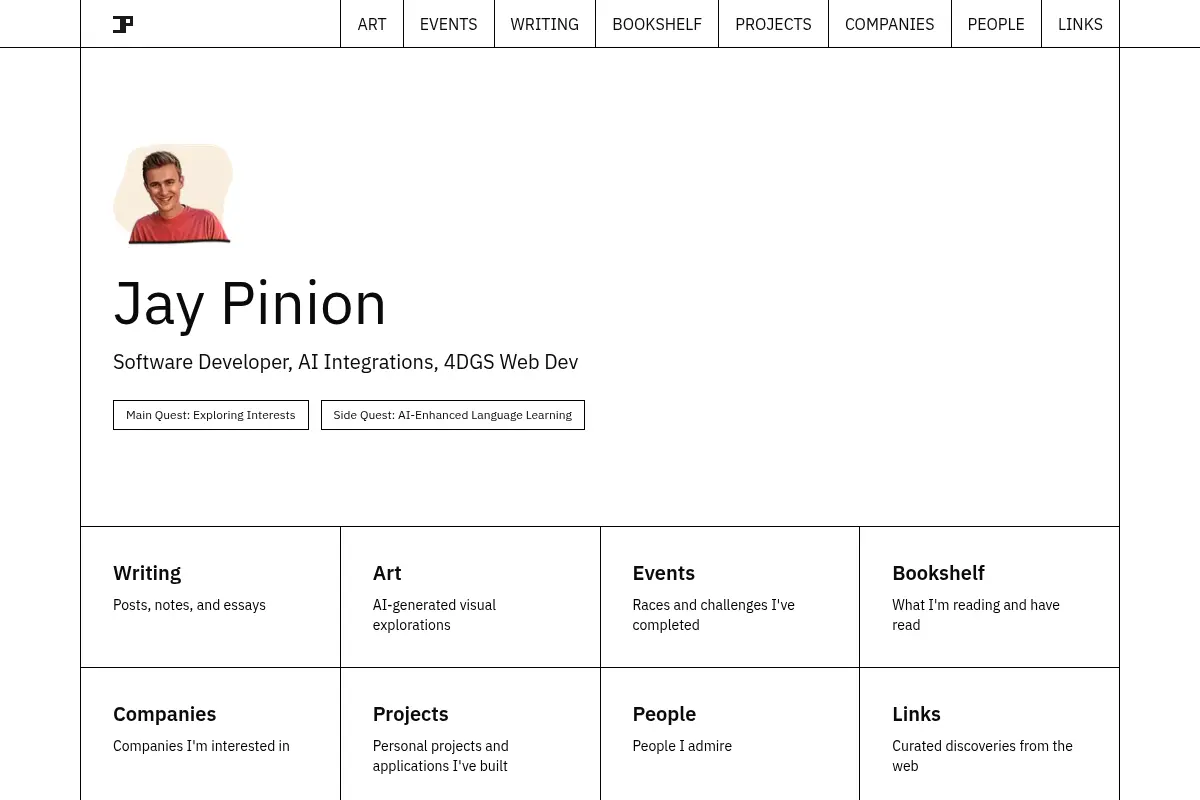 Jay Pinion — Software Developer