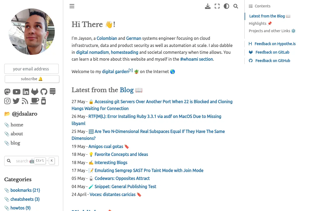 Jayson Salazar Rodriguez's Blog