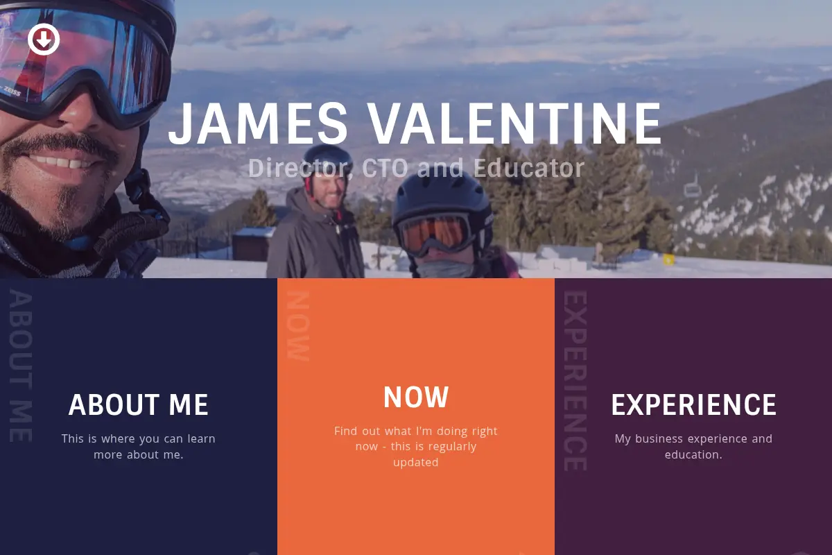 James Valentine – Director, CTO and Educator