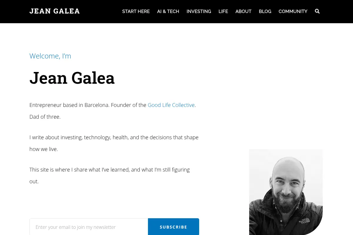 Jean Galea | AI, Investing, Health, and Building Businesses