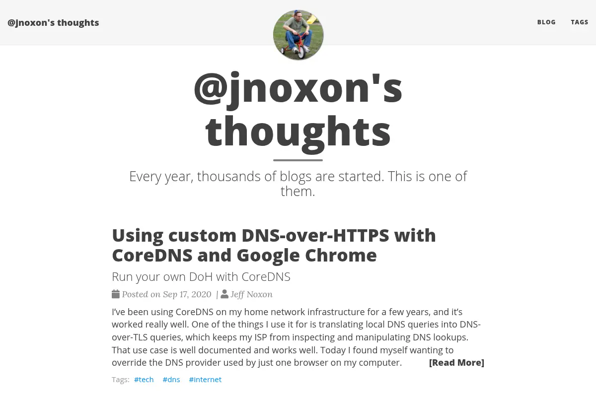 @jnoxon's thoughts