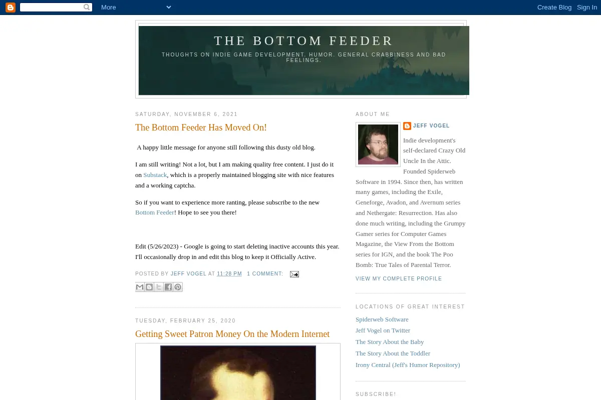 The Bottom Feeder