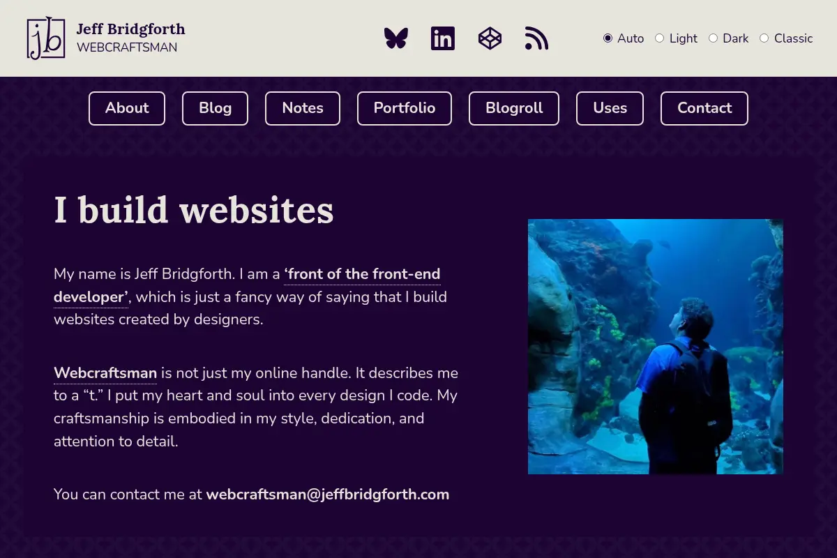 Jeff Bridgforth :: webcraftsman