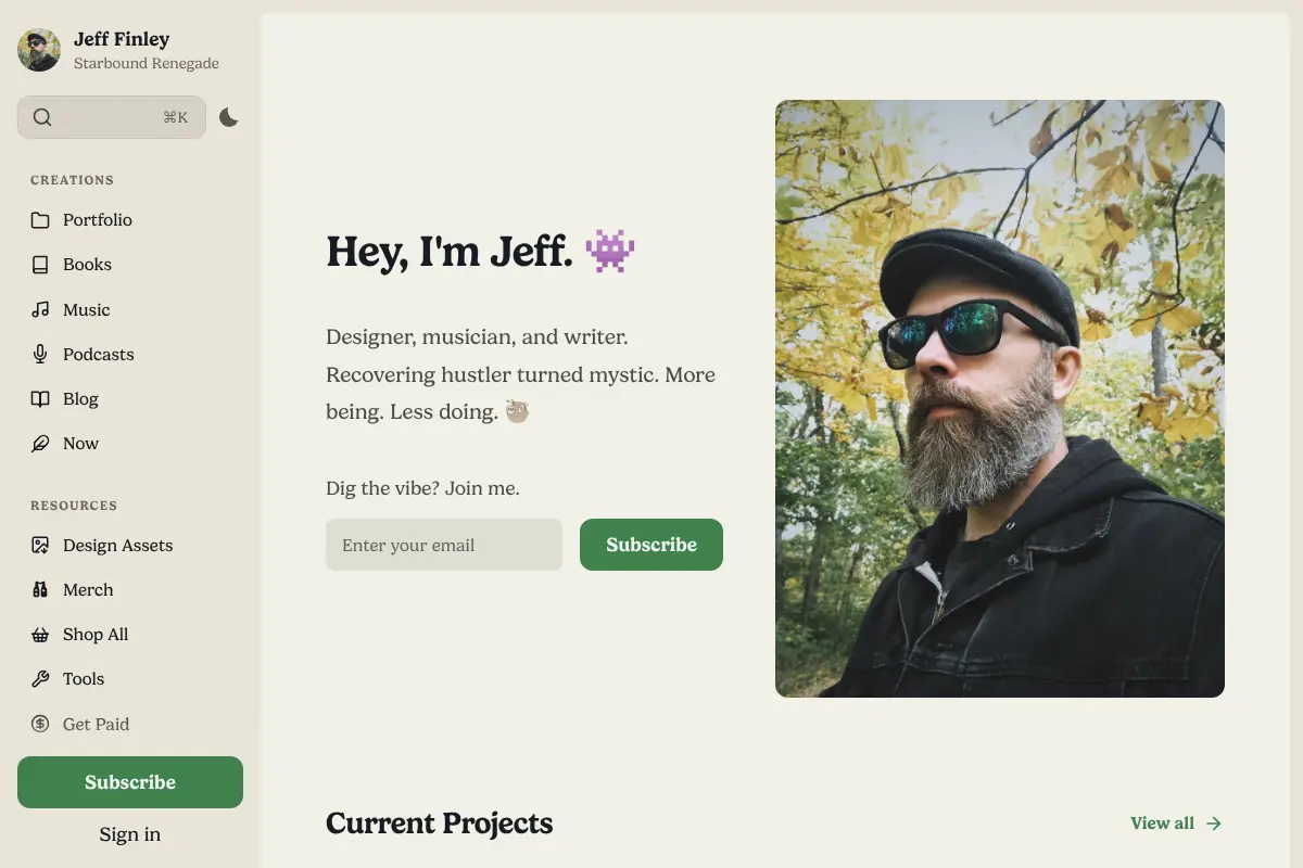 Jeff Finley - Designer, Author, Mystic
