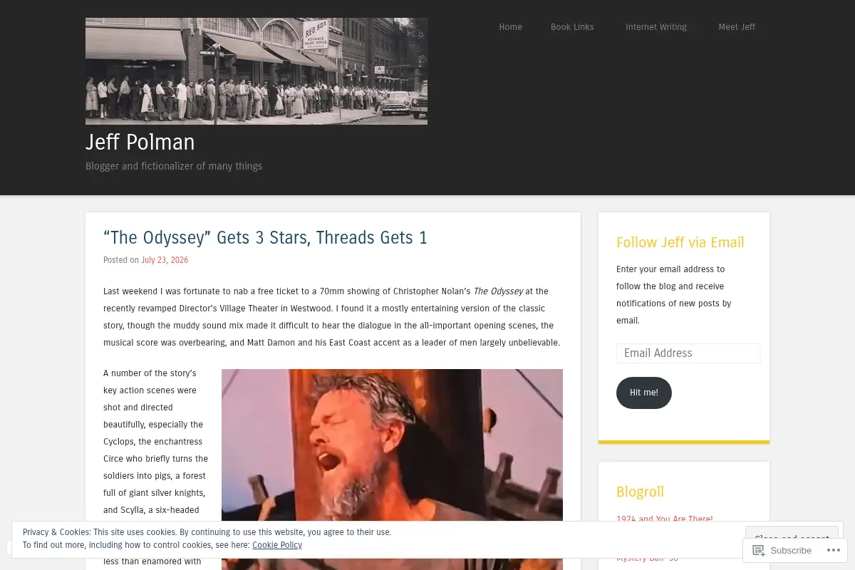 Jeff Polman | Blogger and fictionalizer of many things
