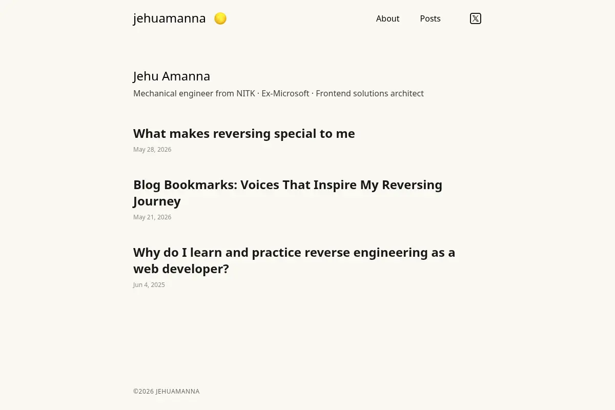 jehuamanna