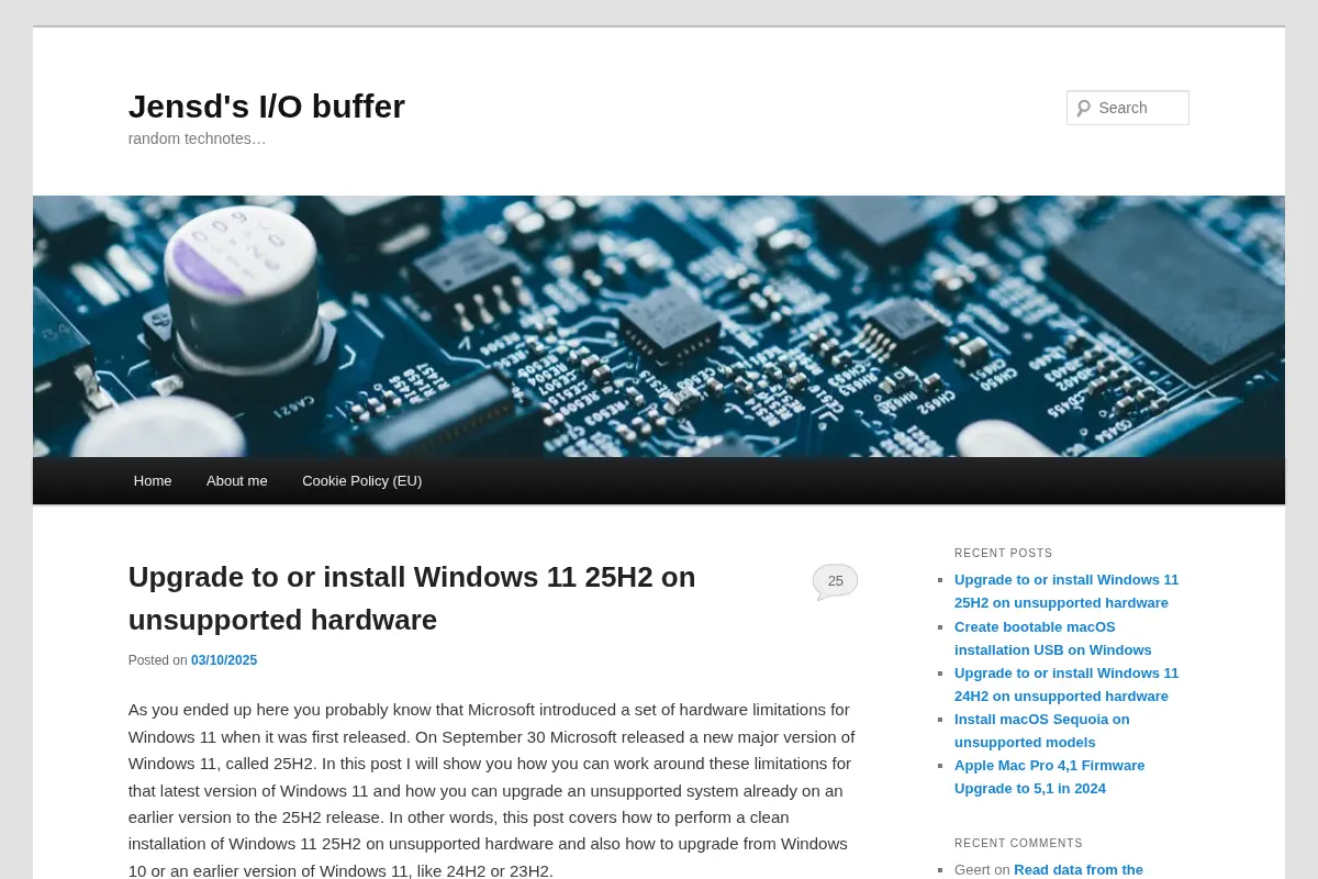 Jensd's I/O buffer