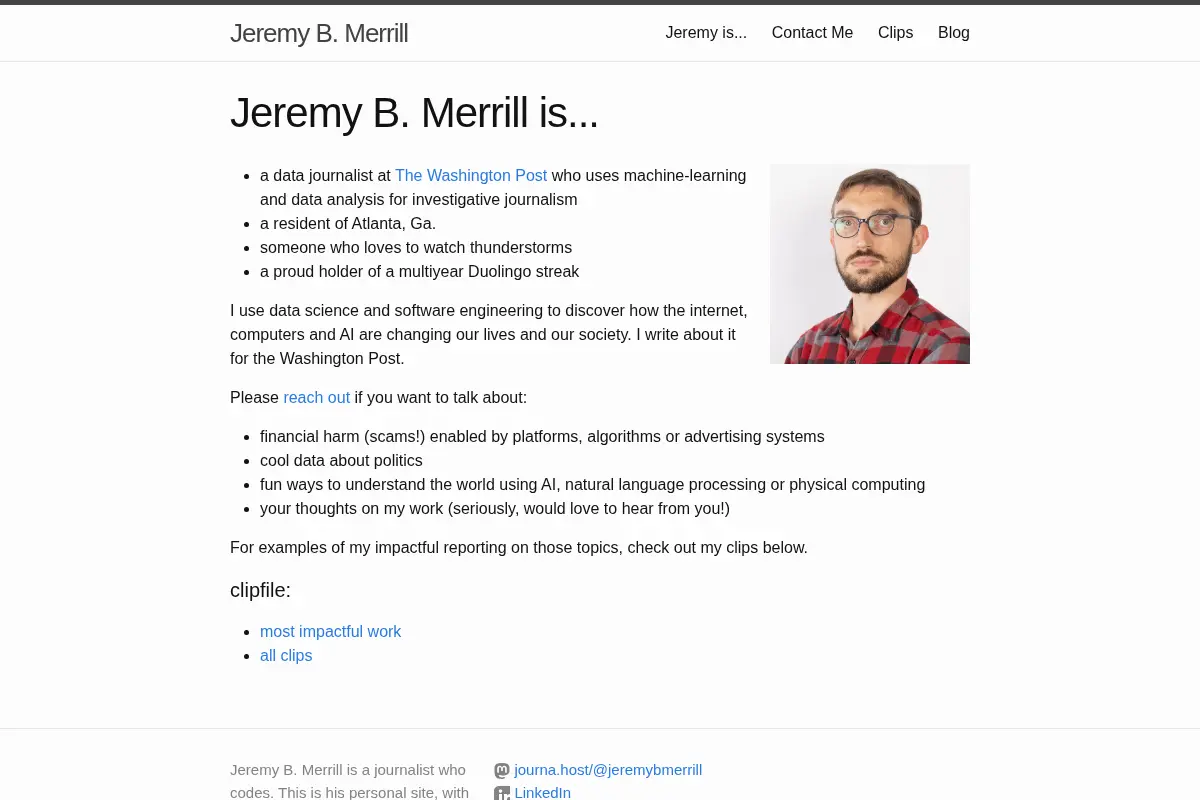 Jeremy B. Merrill