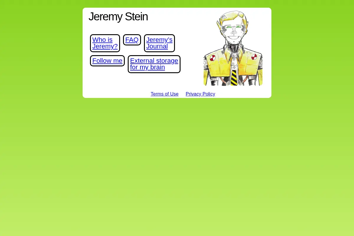 Jeremy Stein