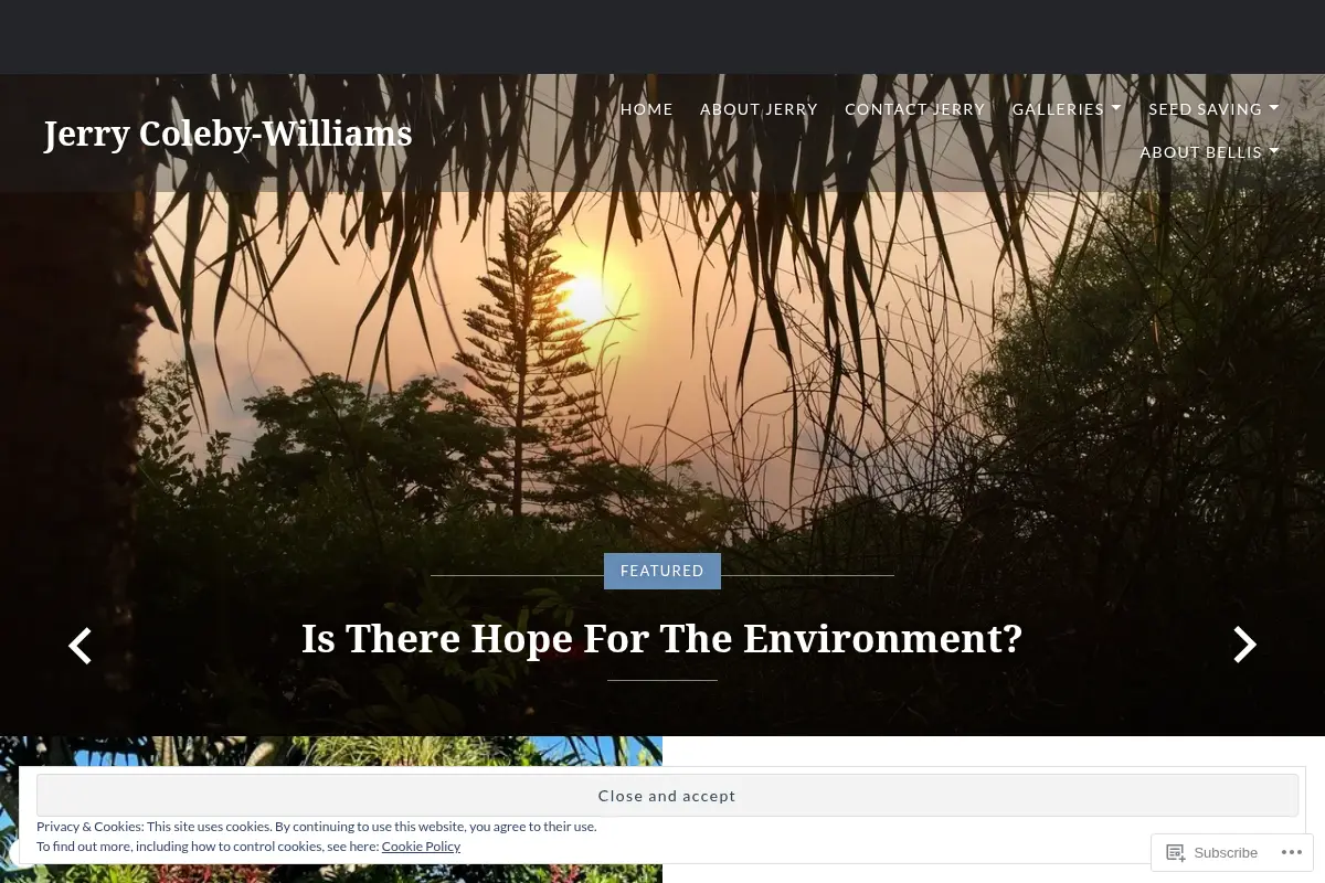 Jerry Coleby-Williams – Sustainable Gardening in our Continually Surprising Climate