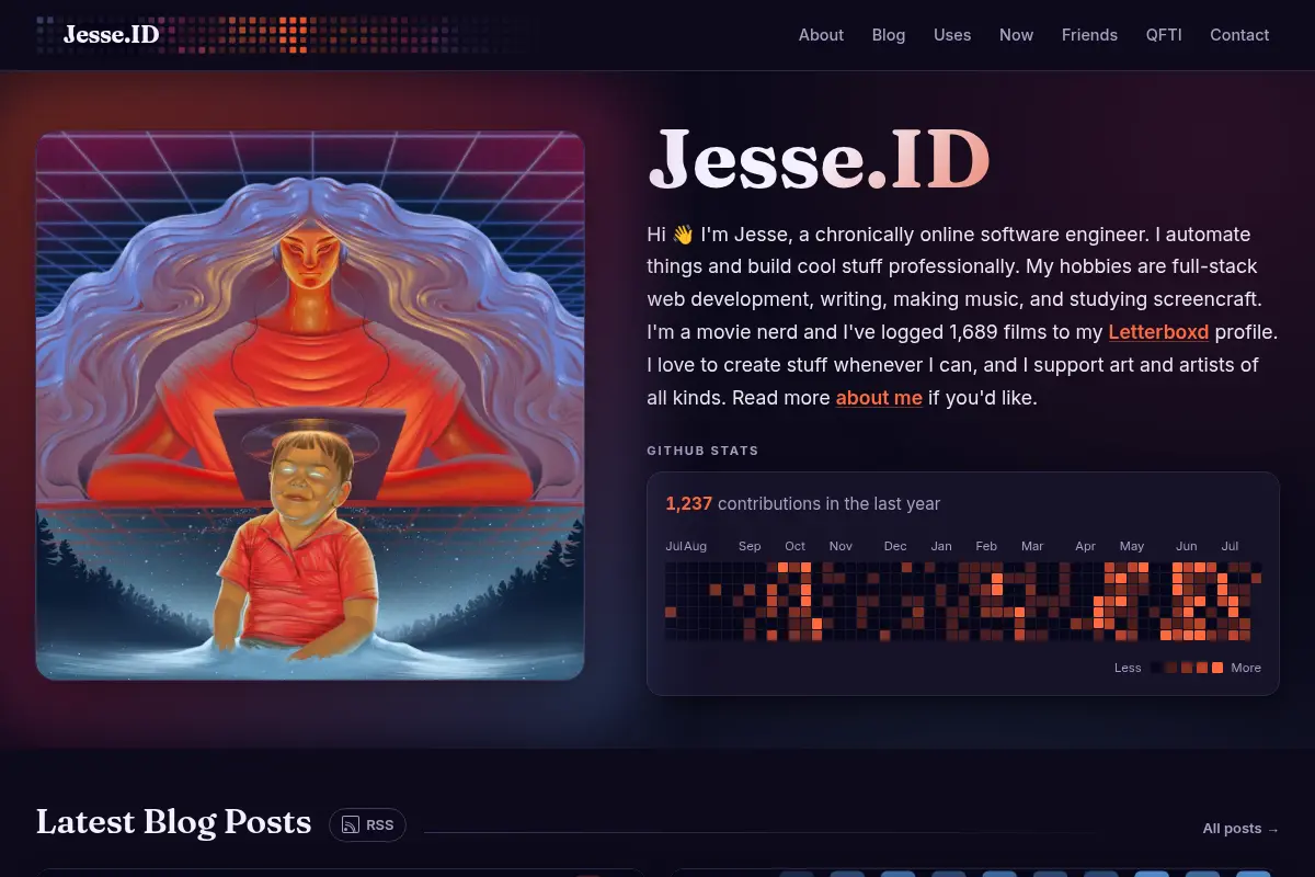 Jesse — DevOps Engineer, Writer & Film Nerd