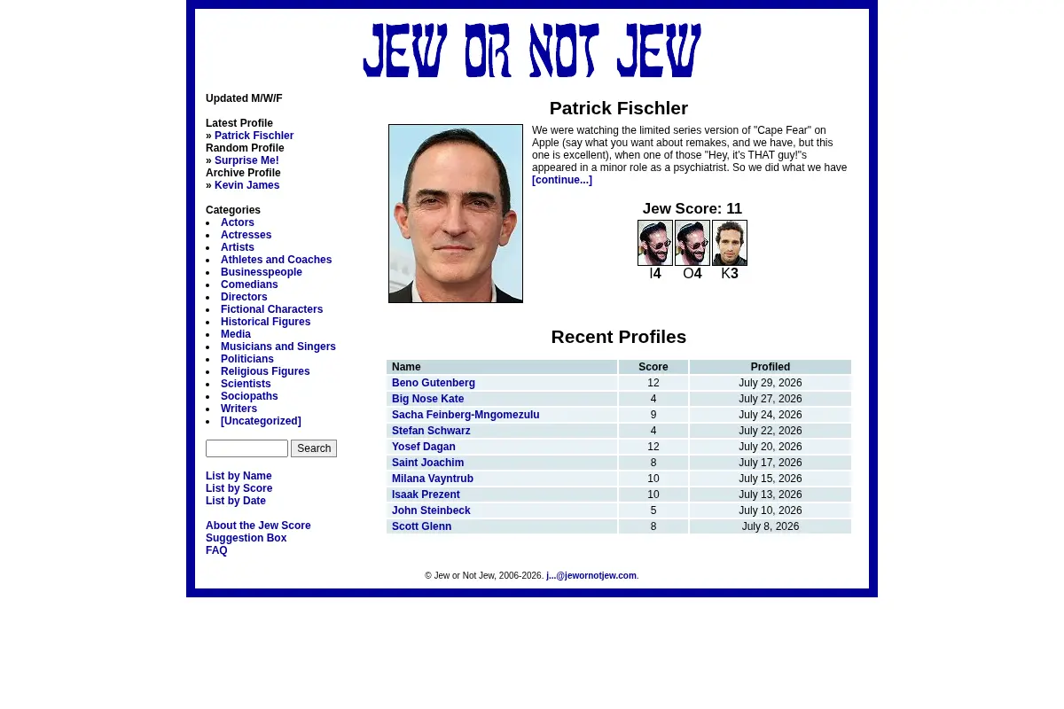 Jew or Not Jew
