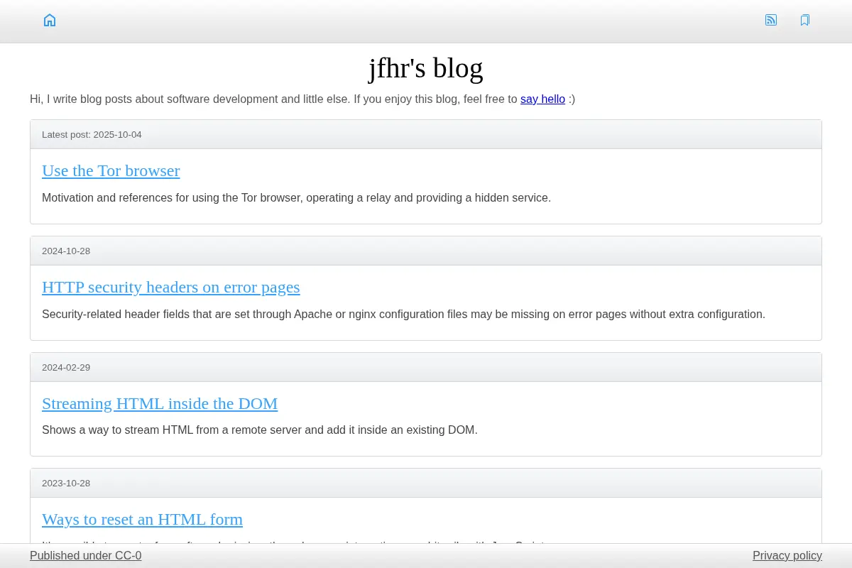 jfhr's blog