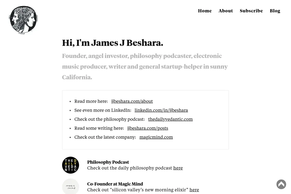 James Beshara – How are you today?