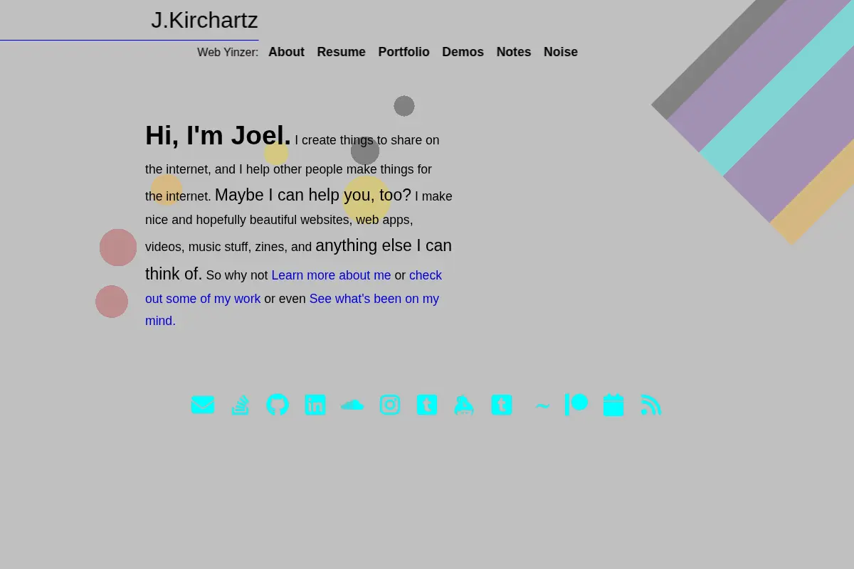 Joel Kirchartz - Web Yinzer n'at