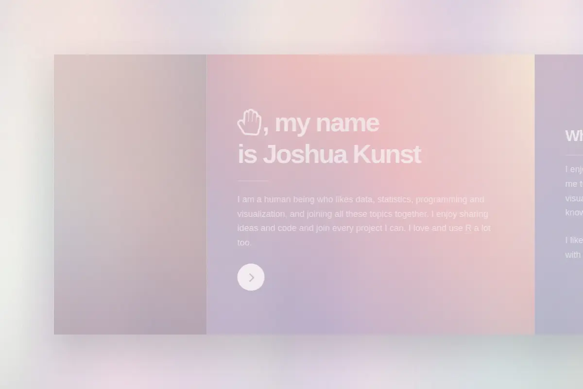 Joshua Kunst: Data, Code and Visualization