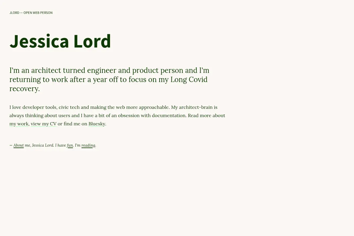 jlord — Hello!