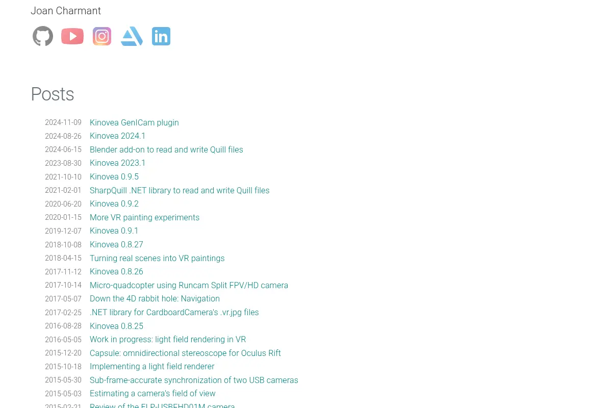 Joan's web log