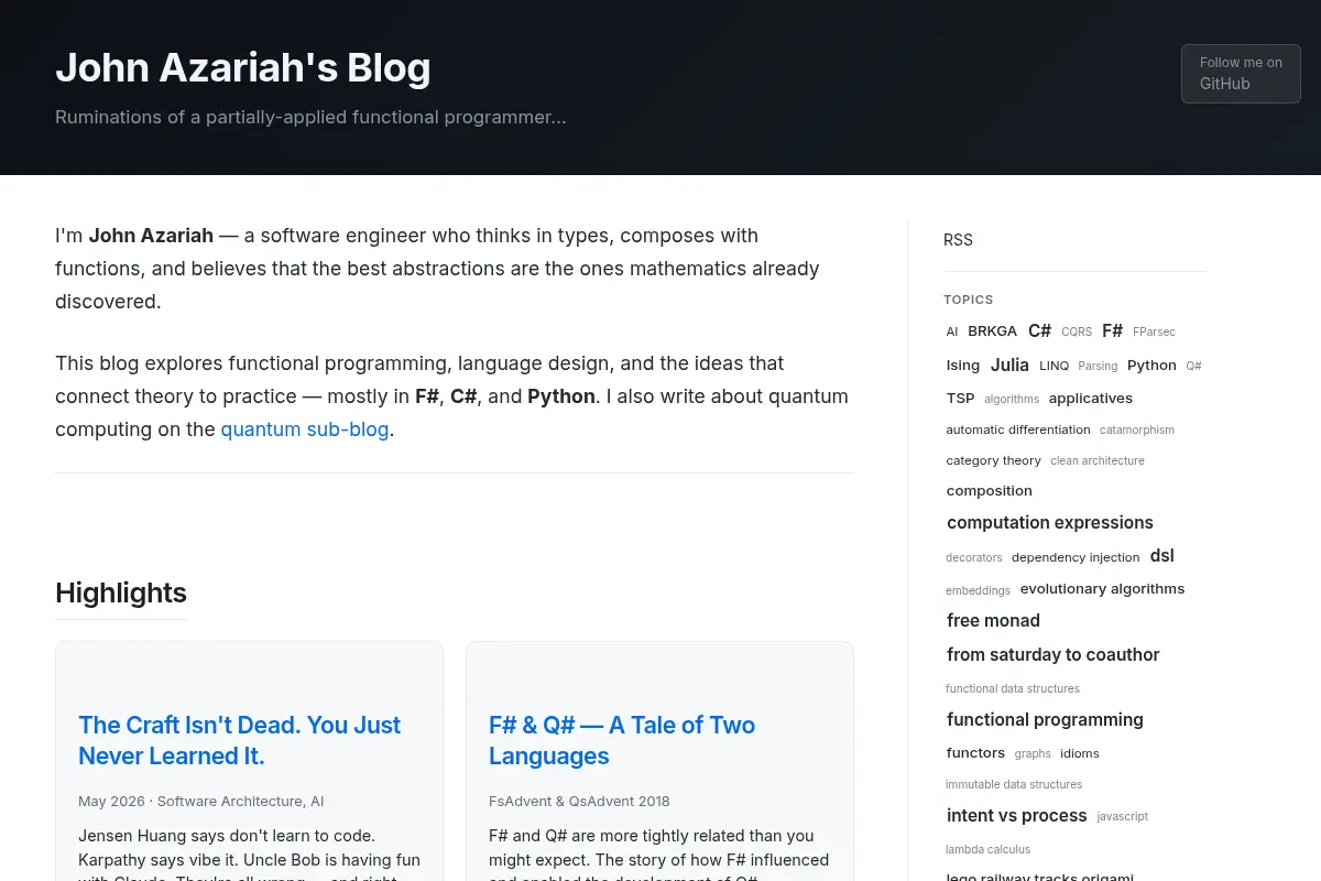 John Azariah's Blog