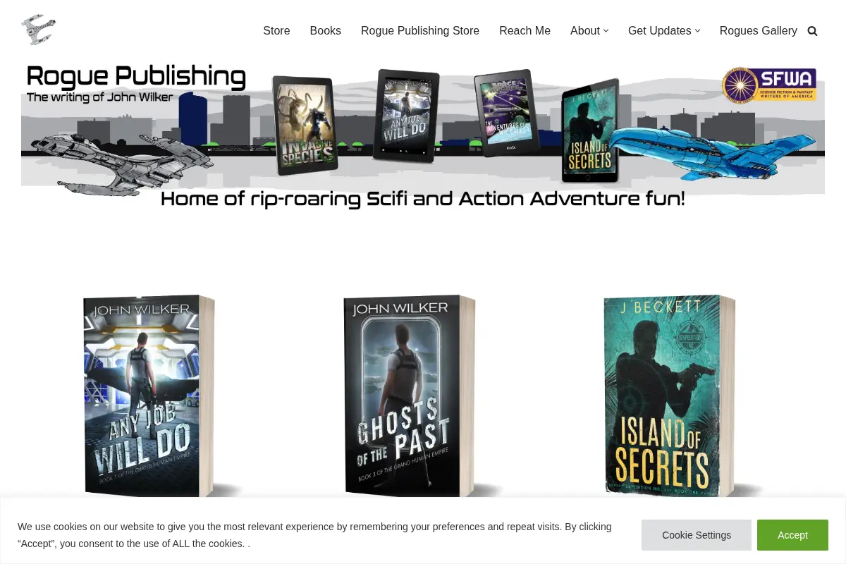 John Wilker SciFi Author