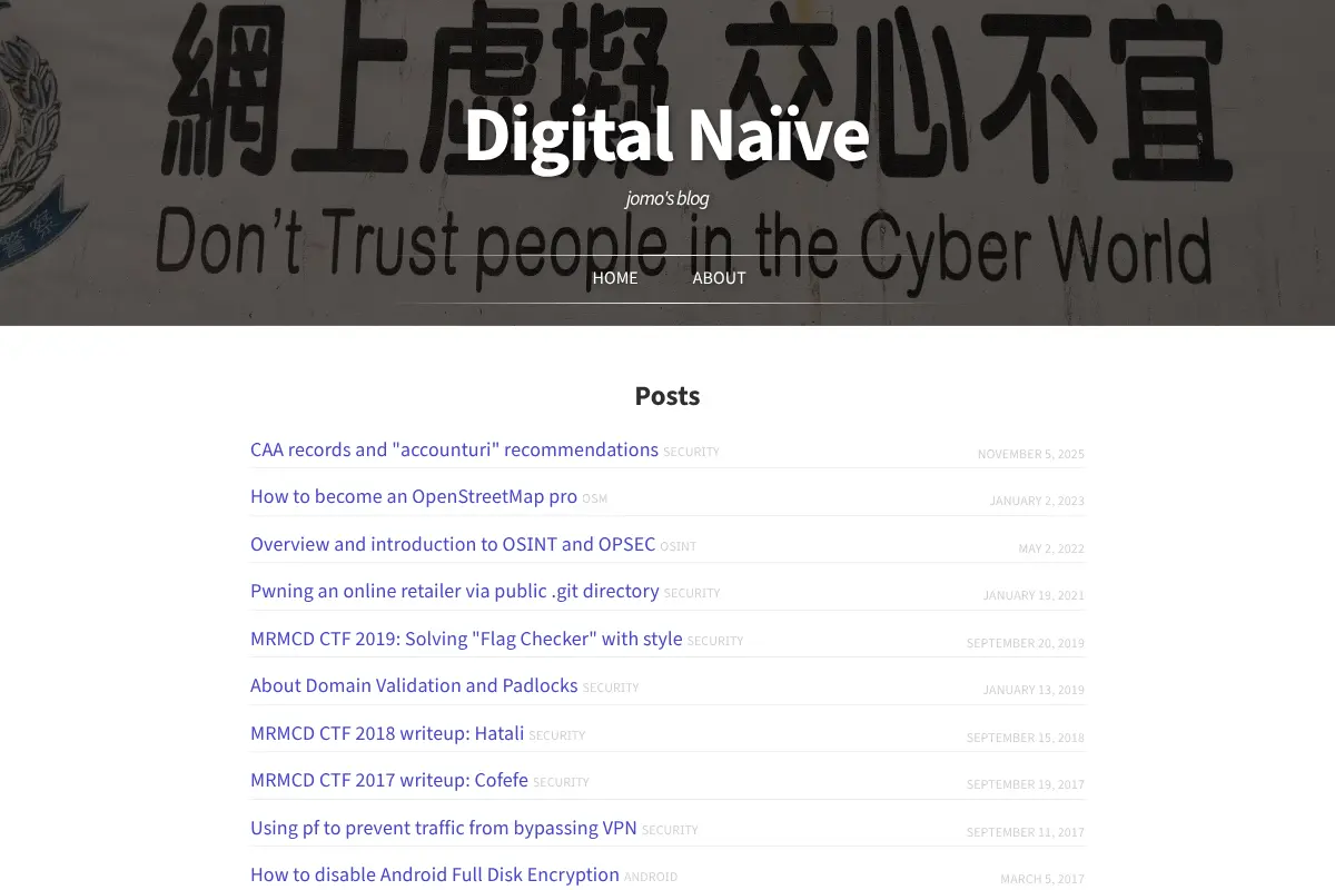 Digital Naïve