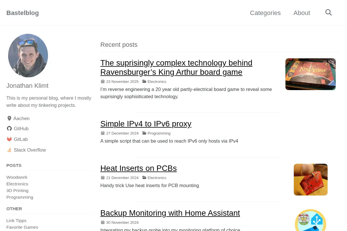 Bastelblog